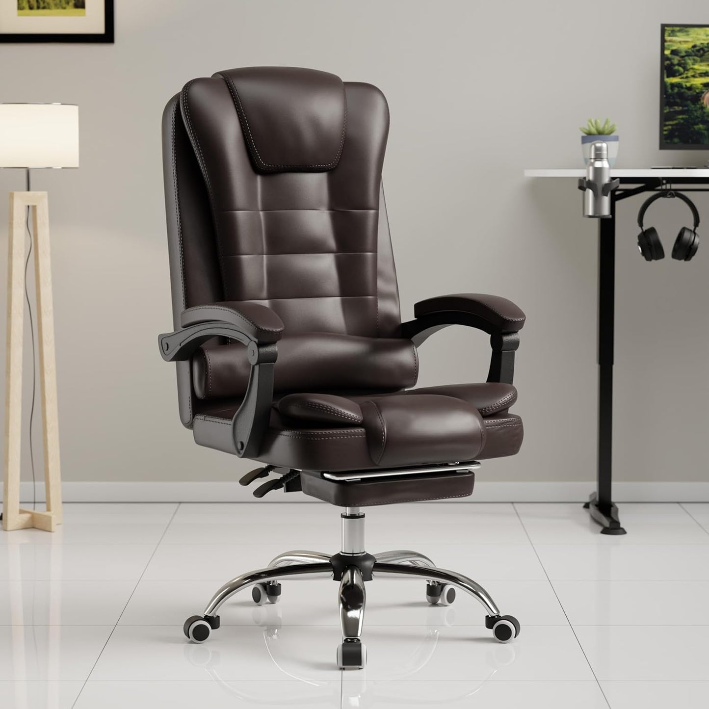 Green Soul Urbane Pro Ergonomic Office Chair with Footrest & Installation
