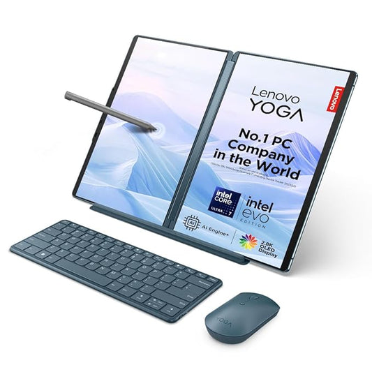 Lenovo Yoga Book 9, Intel Core Ultra 7, 32GB RAM, 1TB SSD, Dual 13.3" OLED