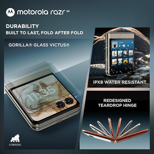 Motorola Razr 50, 8GB RAM, 256GB Storage, 120Hz AMOLED