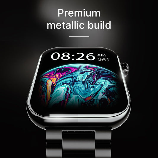 Noise ColorFit Ultra 3 Bluetooth Calling Smartwatch with 1.96" AMOLED Display (Jet Black)