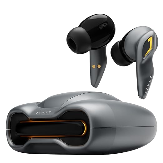 Boult Audio UFO TWS Earbuds, 48H Playtime, 45ms Latency