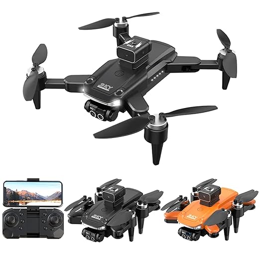 4K Ultra HD Foldable Drone with 30-Minute Flight & Smart Modes