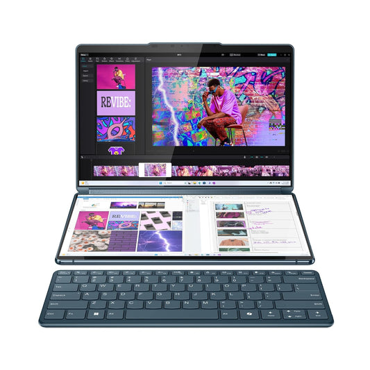 Lenovo Yoga Book 9, Intel Core Ultra 7, 32GB RAM, 1TB SSD, Dual 13.3" OLED
