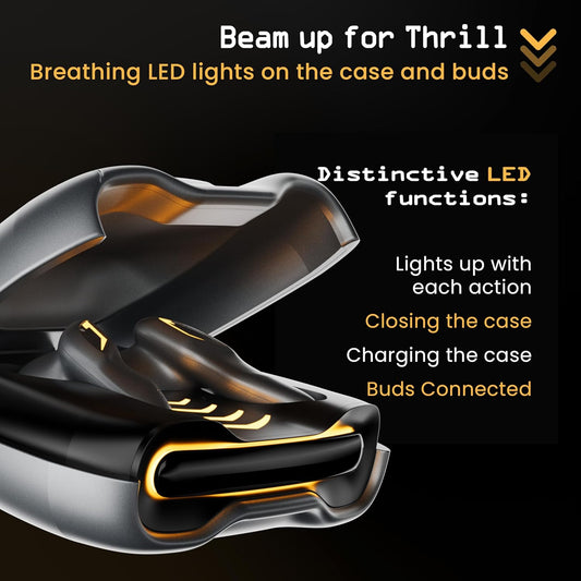 Boult Audio UFO TWS Earbuds, 48H Playtime, 45ms Latency