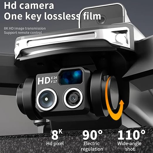 4K Ultra HD Foldable Drone with 30-Minute Flight & Smart Modes